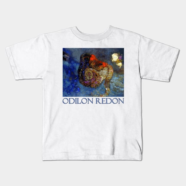 Andromeda (1907) by Odilon Redon Kids T-Shirt by Naves